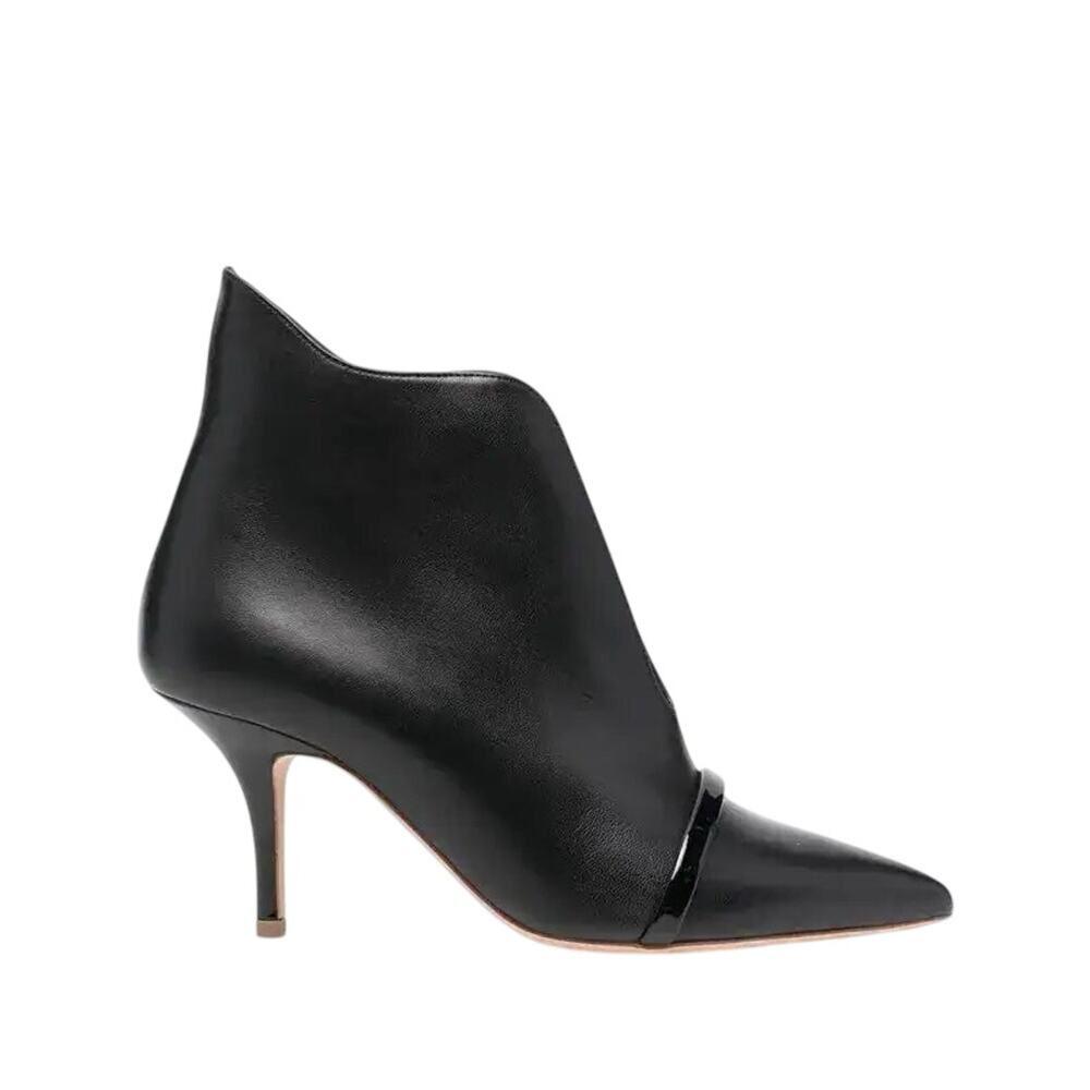 Malone Souliers NIB Cora Leather Stiletto Ankle Boots in Black Size 39